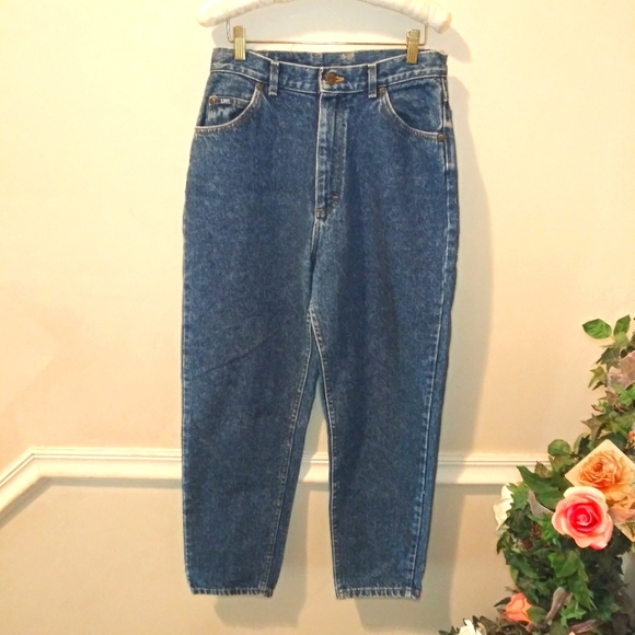 Lee Denim - Vintage Lee 100% Cotton High-Rise Baggy Leg "Mom" Jeans